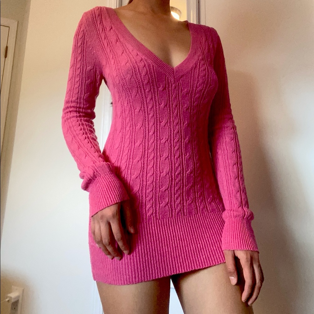 Pink Longsleeve Dress